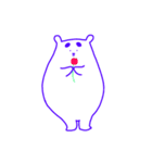 まろまゆのくま（個別スタンプ：3）