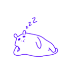 まろまゆのくま（個別スタンプ：21）