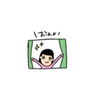 ラフでシンプルで使いやすいスタンプ2（個別スタンプ：1）