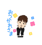 Mr.イケメン君（個別スタンプ：3）