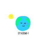 ぼく地球くん！（個別スタンプ：2）