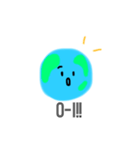 ぼく地球くん！（個別スタンプ：3）