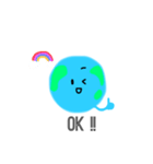 ぼく地球くん！（個別スタンプ：6）