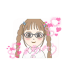 メガネっこスタンプ！＆男子キャラスタンプ（個別スタンプ：13）