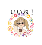 メガネっこスタンプ！＆男子キャラスタンプ（個別スタンプ：22）