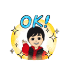 メガネっこスタンプ！＆男子キャラスタンプ（個別スタンプ：30）