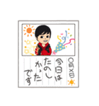 メガネっこスタンプ！＆男子キャラスタンプ（個別スタンプ：33）