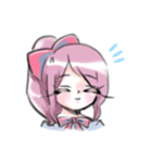 羅霧ちゃんとうさぎ（個別スタンプ：2）