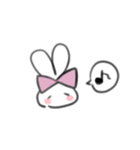 羅霧ちゃんとうさぎ（個別スタンプ：7）