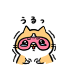 ぽなちゃん（アイマスクver.)#かわいいねこ（個別スタンプ：31）