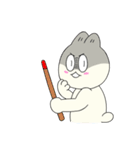 教養のある猫（個別スタンプ：10）