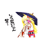 頑張る巫女お姉さん HG2（個別スタンプ：7）