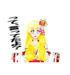 頑張る巫女お姉さん HG2（個別スタンプ：15）