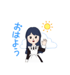 毎日使える！明日香ちゃんスタンプ（個別スタンプ：6）