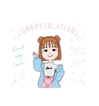 少女に春がきた！（個別スタンプ：1）