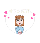 少女に春がきた！（個別スタンプ：3）
