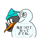 メッセージバーズ 書いてメッセージ（個別スタンプ：10）