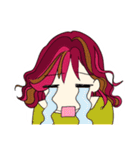ピンクライフちゃん（個別スタンプ：9）