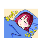 ピンクライフちゃん（個別スタンプ：12）