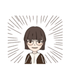 垢抜けた女の子（個別スタンプ：12）