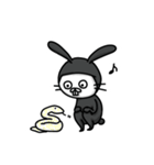 忍者のうさぎ（個別スタンプ：17）