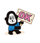 毎日使えるゴーリラスタンプ（個別スタンプ：4）