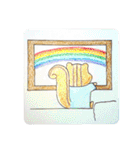 リスの闘病スタンプ（個別スタンプ：14）