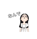 アバタースタンプ     女の子（個別スタンプ：3）