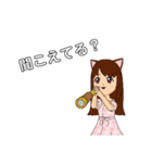 アバタースタンプ     女の子（個別スタンプ：10）