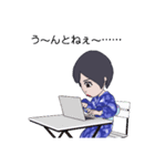 和服の私のスタンプ（個別スタンプ：28）