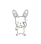 日常で使える うさぎのスタンプ（個別スタンプ：6）