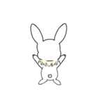 日常で使える うさぎのスタンプ（個別スタンプ：8）