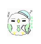 手書きした鳥（個別スタンプ：3）