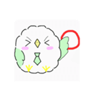 手書きした鳥（個別スタンプ：7）