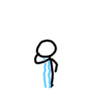 ただの棒人間（口だけ）（個別スタンプ：11）