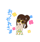 夏に向けて～(3)（個別スタンプ：4）