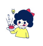 プリン好きな女の子（個別スタンプ：9）