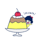 プリン好きな女の子（個別スタンプ：21）