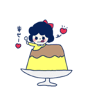 プリン好きな女の子（個別スタンプ：23）