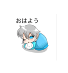 しらタースタンプ（本気）白玉時々（個別スタンプ：2）