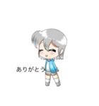 しらタースタンプ（本気）白玉時々（個別スタンプ：3）