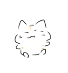 素朴なにゃんこシリーズ（個別スタンプ：10）