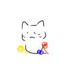 素朴なにゃんこシリーズ（個別スタンプ：15）