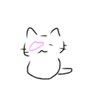 素朴なにゃんこシリーズ（個別スタンプ：16）