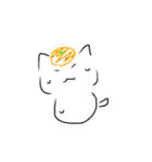 素朴なにゃんこシリーズ（個別スタンプ：17）