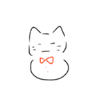 素朴なにゃんこシリーズ（個別スタンプ：18）