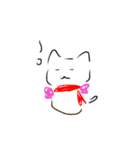 素朴なにゃんこシリーズ（個別スタンプ：21）
