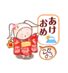 うさ子の年間スタンプ（個別スタンプ：3）