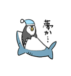 ペンギン(骨抜き)（個別スタンプ：31）