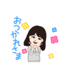韓国好きな女の子（個別スタンプ：3）